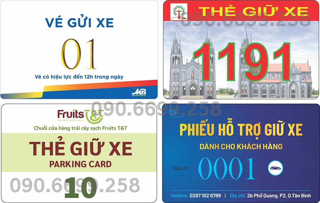 Làm thẻ giữ xe thông minh với giải pháp tiện lợi
