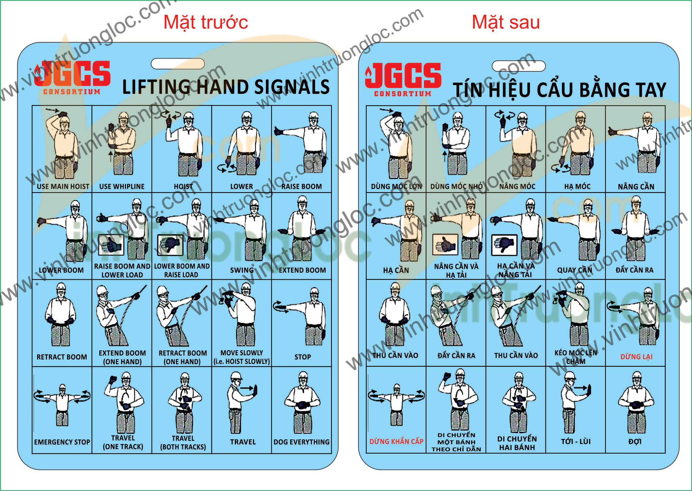 In Thẻ An Toàn Bằng Nhựa PVC