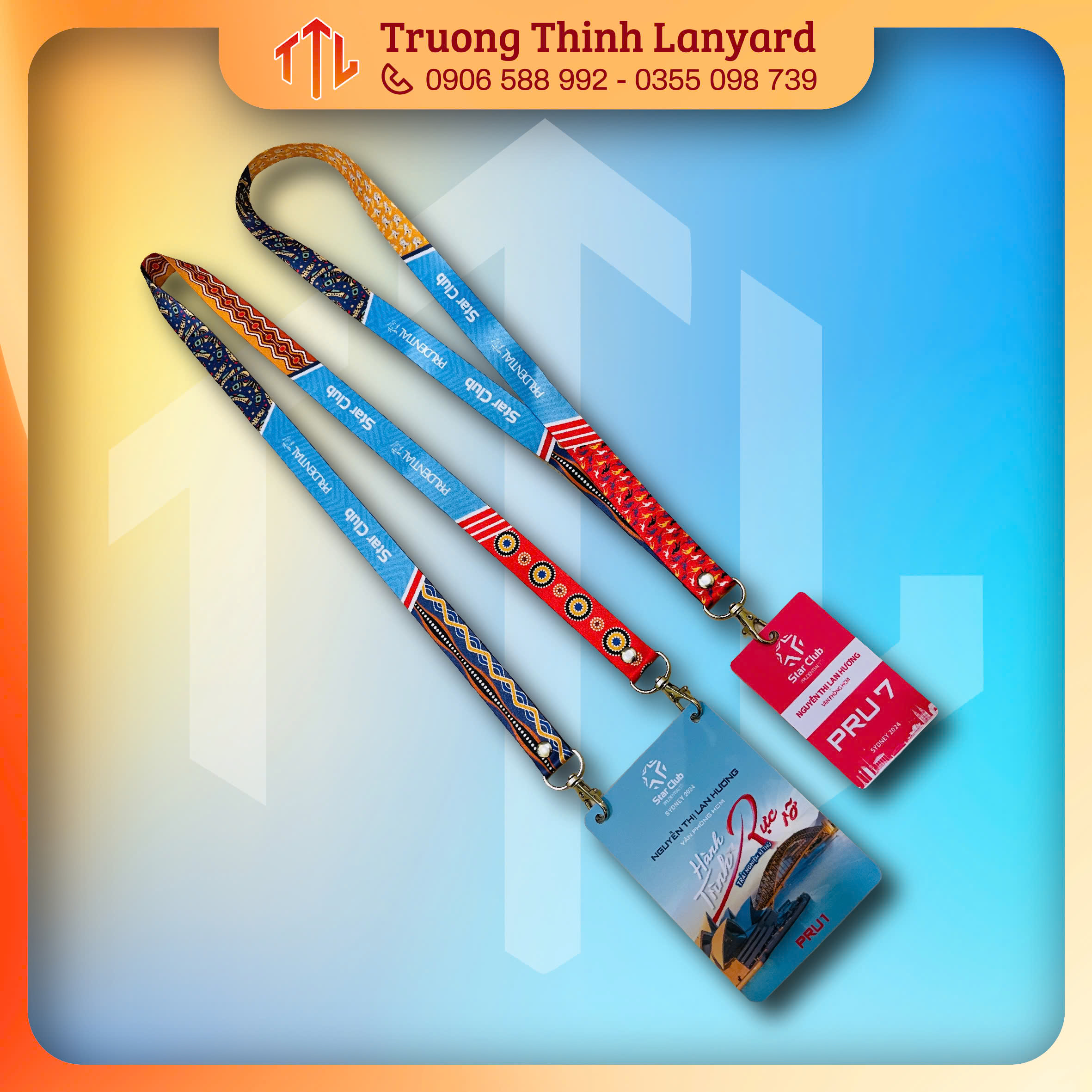 Nâng tầm thương hiệu với việc in dây đeo thẻ