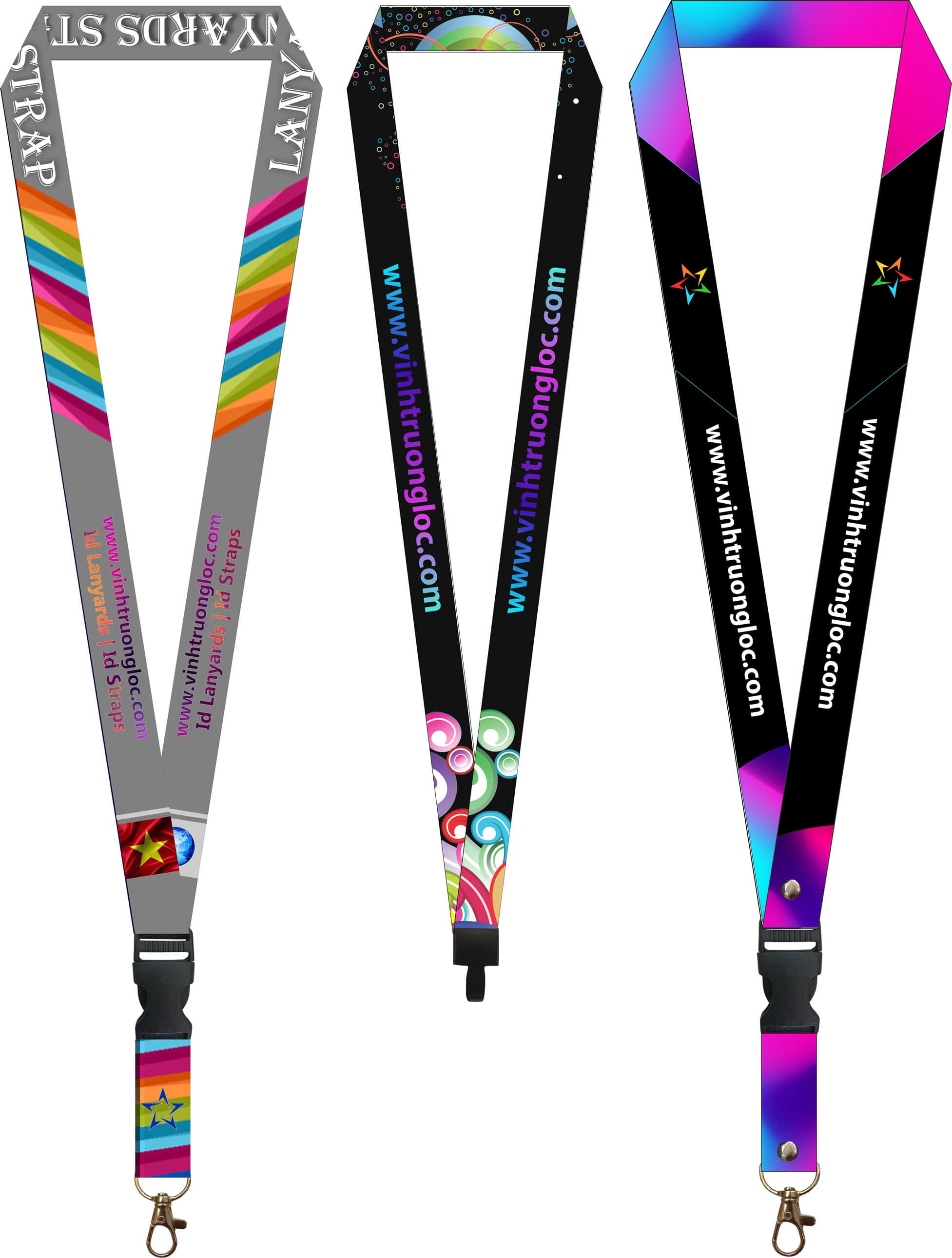 Mẫu Strap Lanyards Sinh Viên