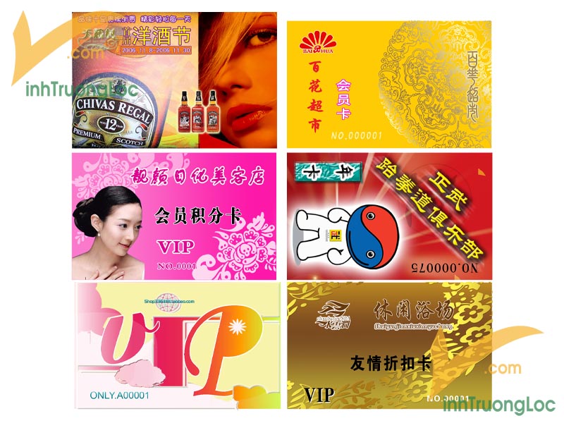 Thẻ VIP membership dành cho khách hàng massage