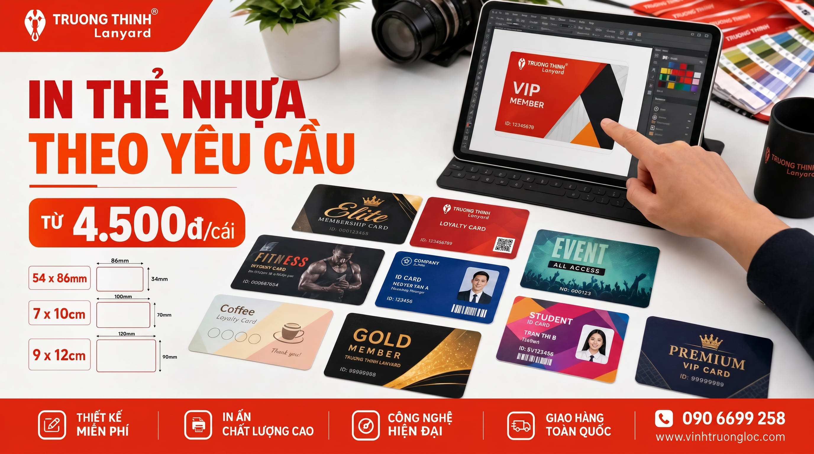Dịch Vụ In Thẻ Nhựa Theo Yêu Cầu