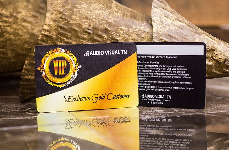 In thẻ vip membership card bằng nhựa