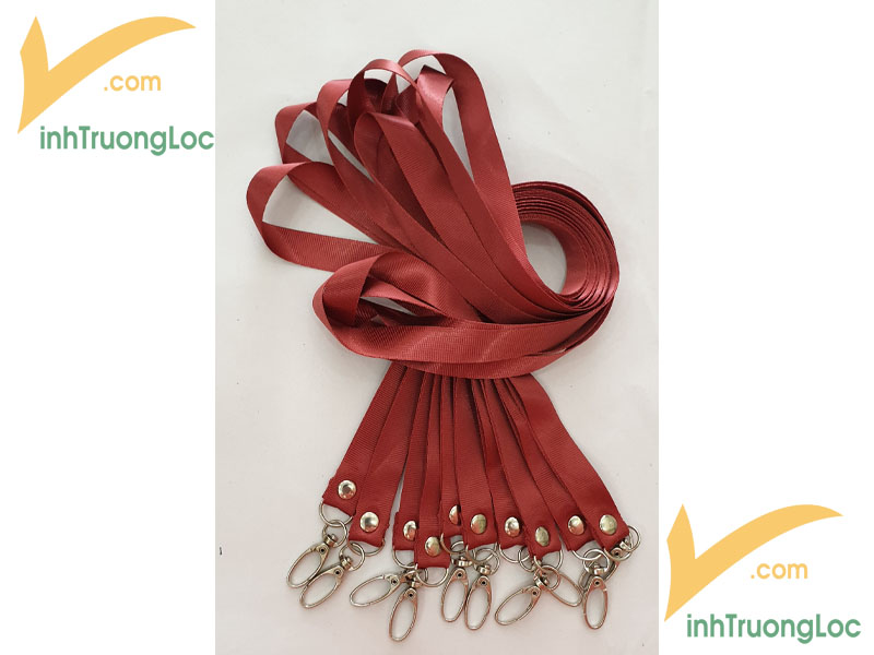 Dây đeo trơn không in đỏ đô giá rẻ