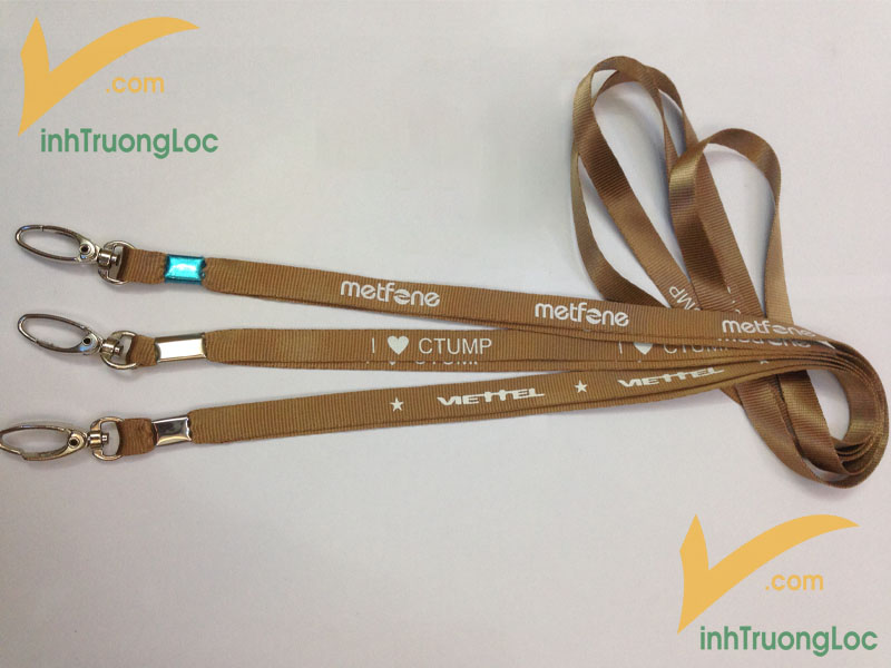 Mẫu dây đeo lụa màu nâu sáng 10mm loại 12