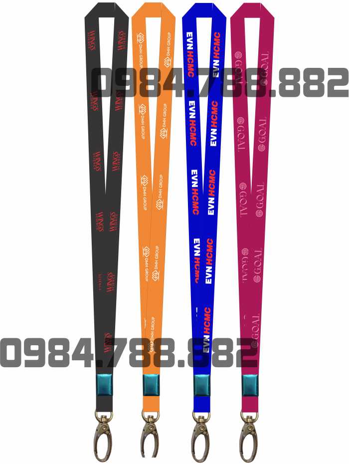 Mockup Dây đeo thẻ giá rẻ tại HCM