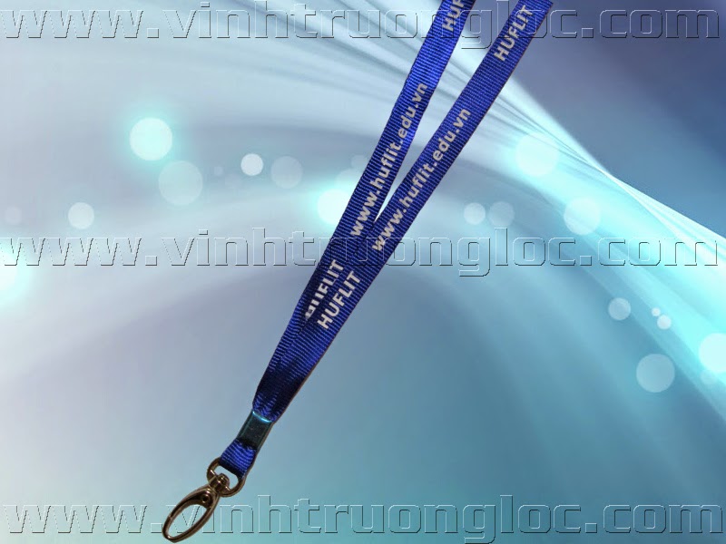 In dây đeo thẻ sinh viên