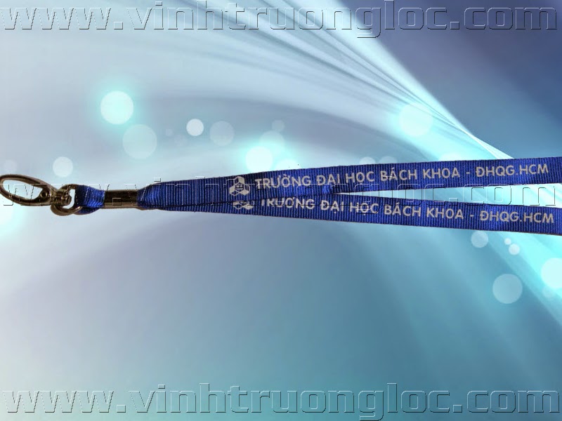 In dây đeo thẻ sinh viên