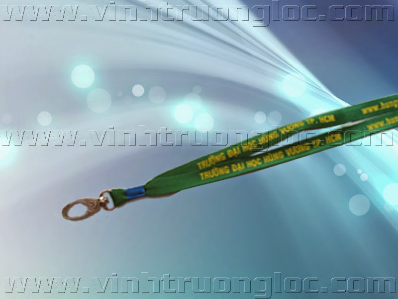 In dây đeo thẻ sinh viên