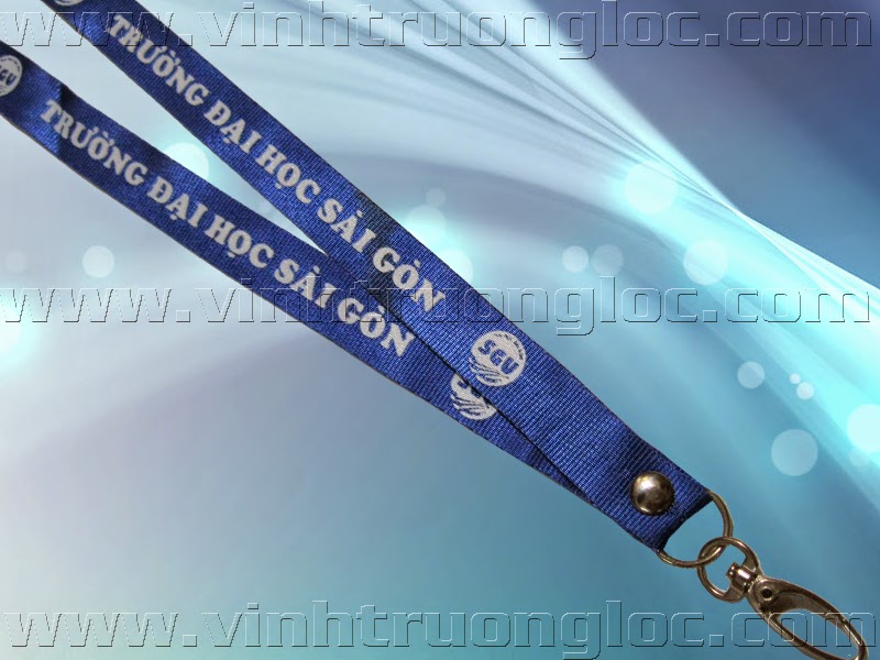 In dây đeo thẻ sinh viên
