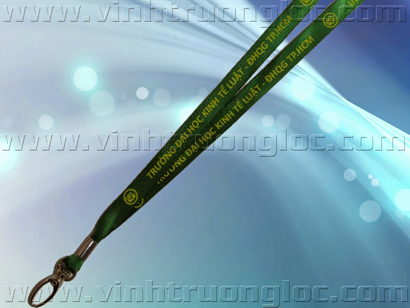 In dây đeo thẻ sinh viên