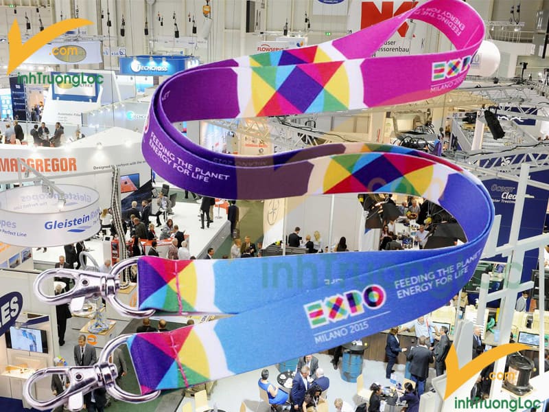 Dây đeo thẻ hội chợ thương mại