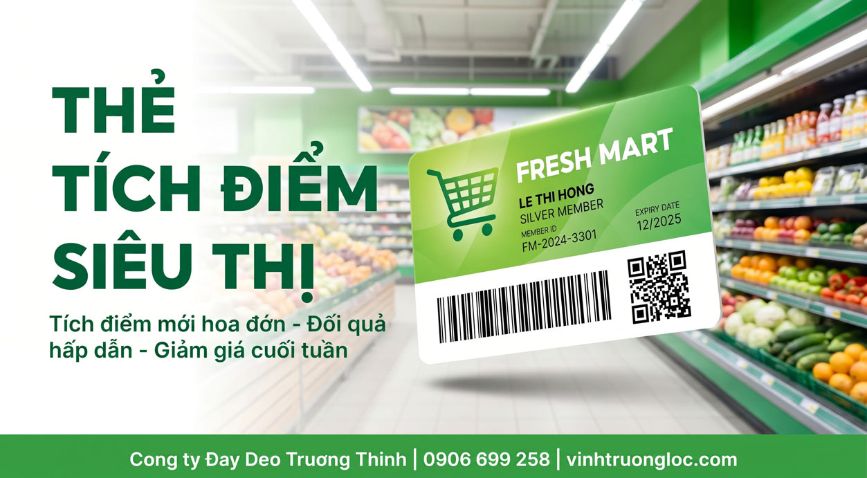 Dịch Vụ In Thẻ Membership Bằng Nhựa