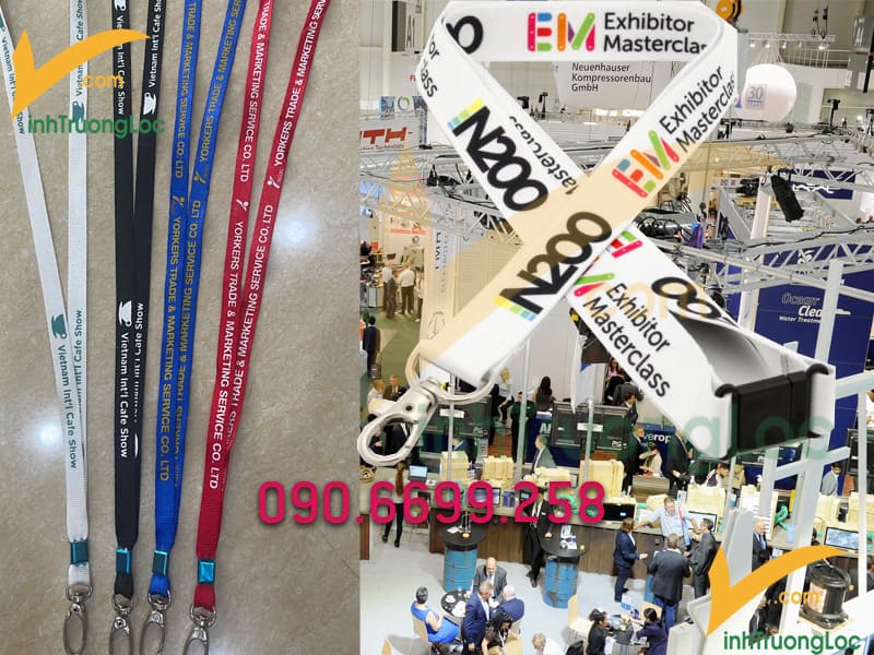 Dây đeo thẻ hội chợ thương mại