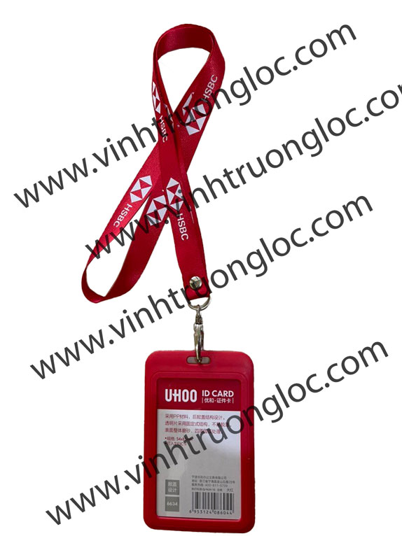 Thẻ đeo nhân viên văn phòng cao cấp