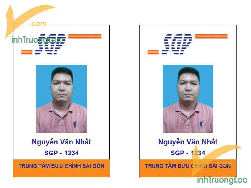 Thẻ nhân viên Trung tâm Bưu chính Sài Gòn