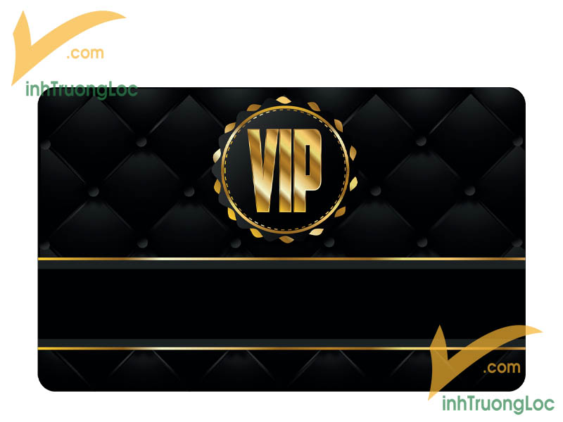 Thẻ hội viên VIP kiểu dáng sang trọng cho khách hàng