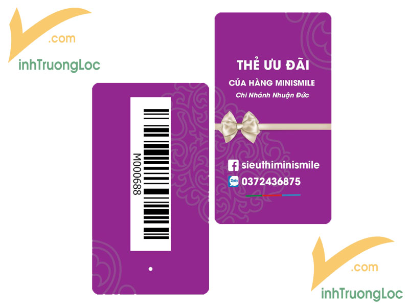 Thẻ ưu đãi cửa hàng MiniSmile chi nhánh Thuận Đức