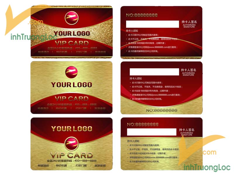 Thẻ VIP cao cấp dành cho khách hàng thân thiết