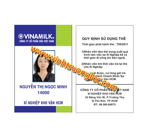 In thẻ nhân viên