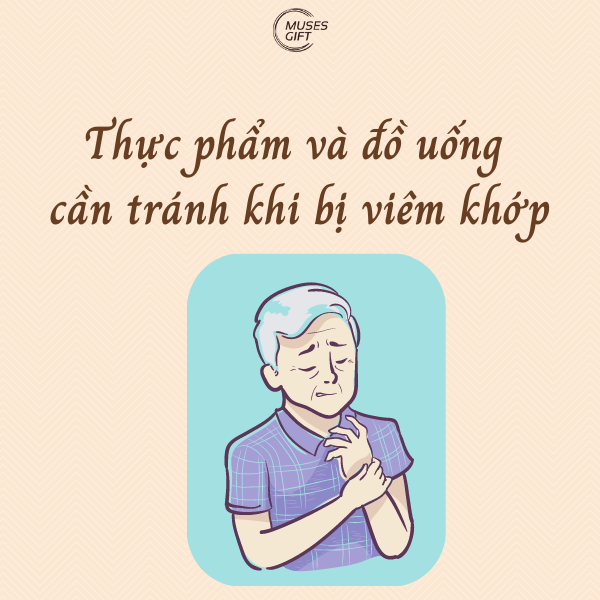 Các loại thực phẩm và đồ uống cần tránh khi bị viêm khớp