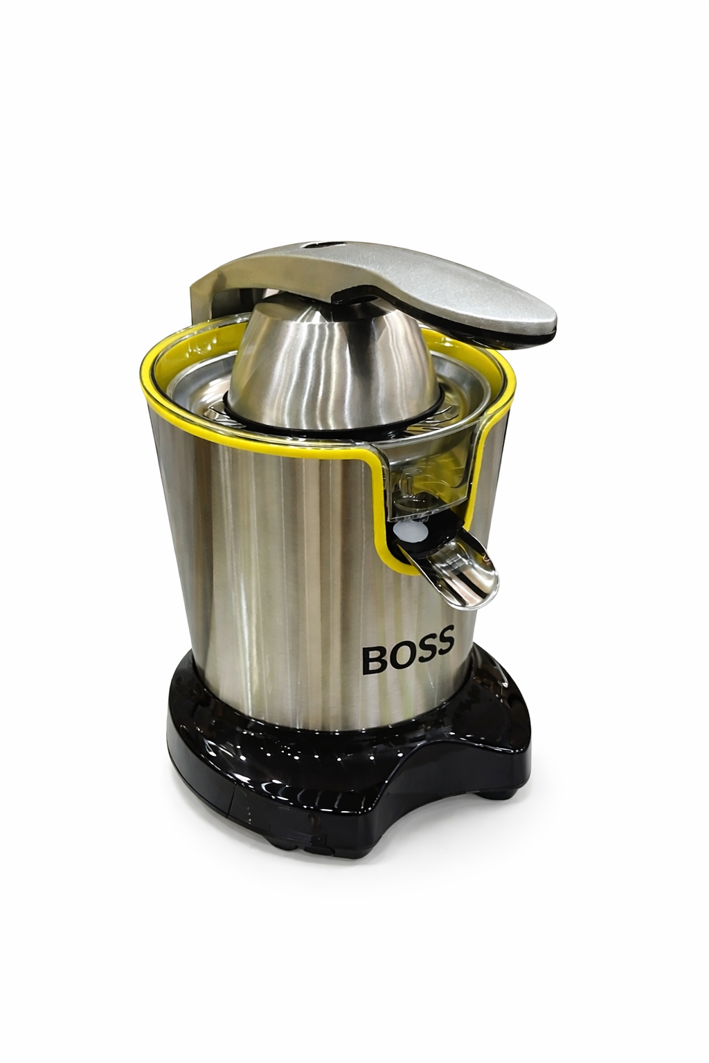 MÁY VẮT CAM ĐIỆN 600W INOX – ÉP KIỆT NƯỚC, DỄ VỆ SINH