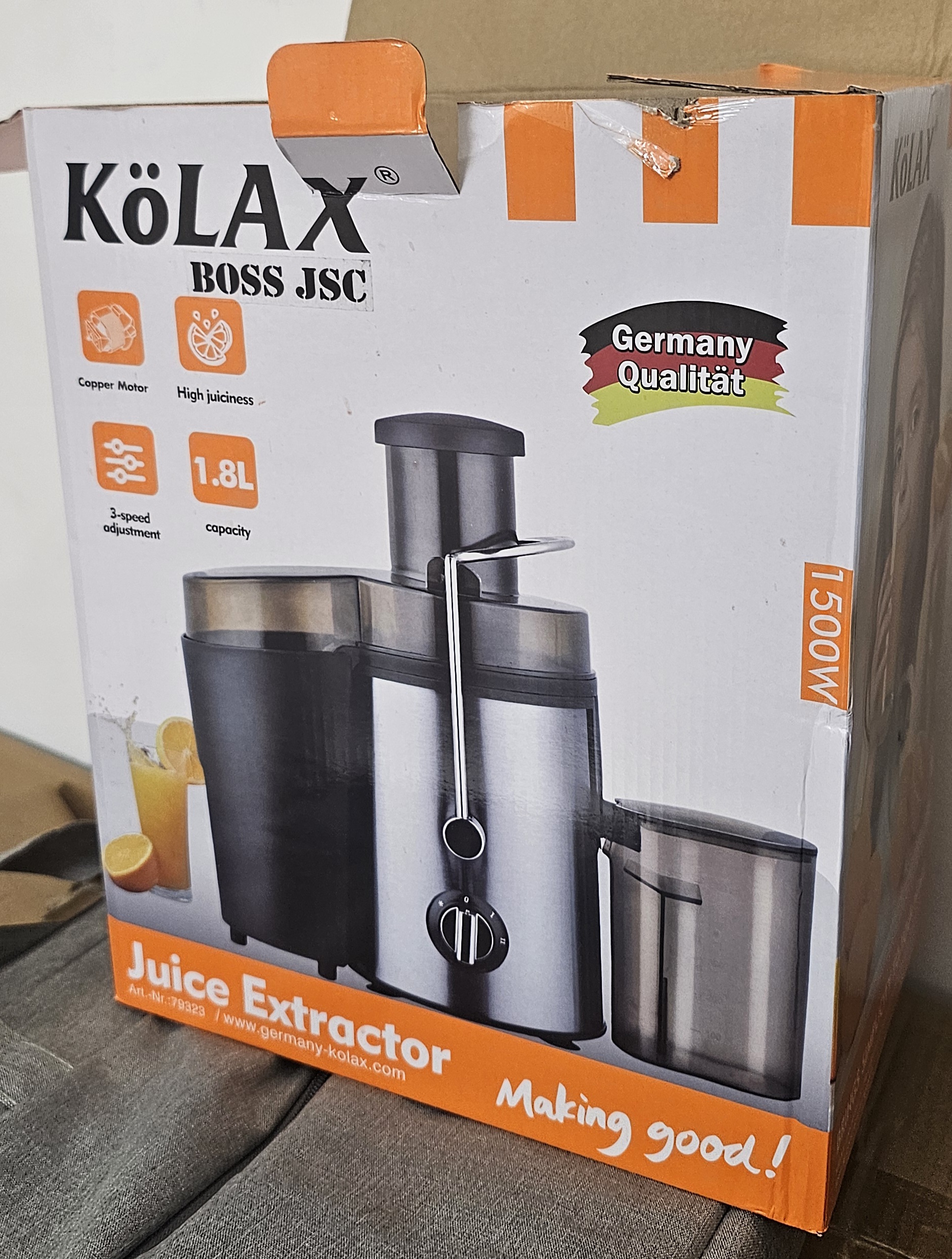 🔥 MÁY ÉP TRÁI CÂY LY TÂM BOSS KOLAX 800W – ÉP NHANH, GIỮ TRỌN DƯỠNG CHẤT! 🔥