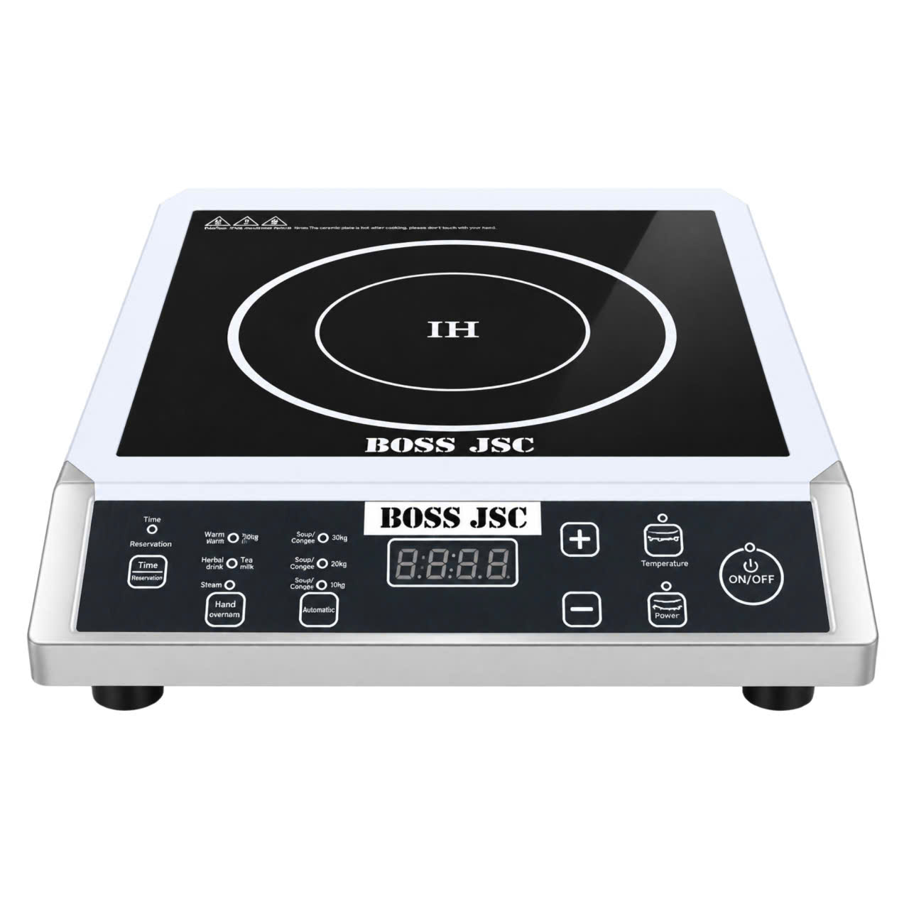 Bếp Từ Công Suất Cao Boss JSC 3500W - Bếp Điện Từ Công Nghiệp Mặt Kính Chịu Lực, Nấu Ăn Nhanh, Dùng Cho Nhà Hàng Khách Sạn