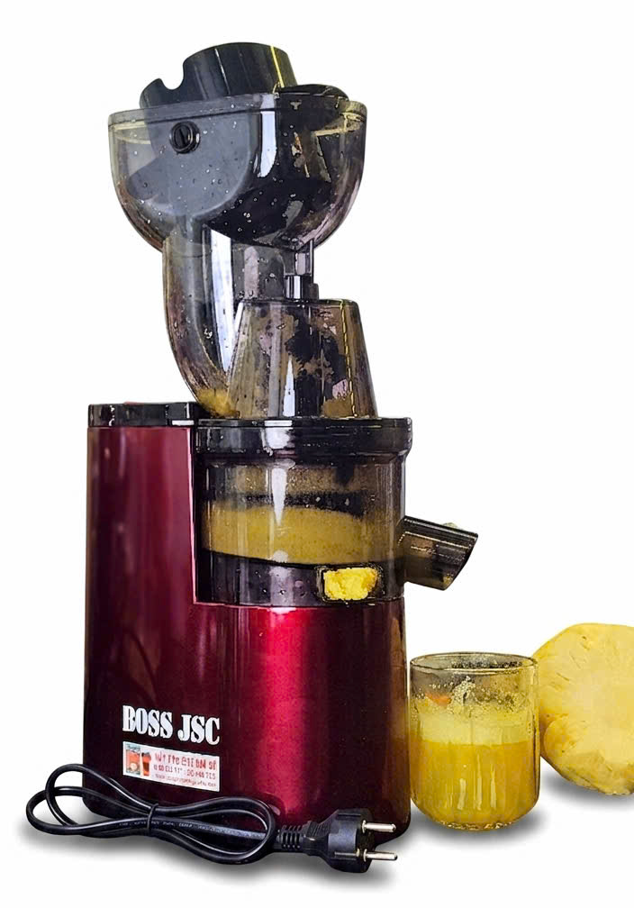 Máy ép chậm Boss Monda cỡ đại, máy ép trái cây, máy ép hoa quả gia đình, 150w, 1500ml ép kiệt nước 99%