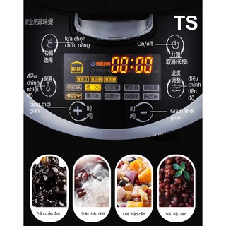 NỒI NẤU TRÂN CHÂU TỰ ĐỘNG 5l BOSS ( BẢN XUẤT CHÂU ÂU )