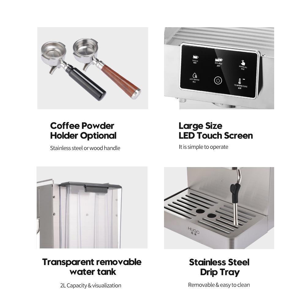 Máy pha cà phê chuyên nghiệp Boss CM 3202 màn Khiên LCD 7 inch (dành cho chủ quán các quán cà phê quán vừa và nhỏ quán xe đẩy )