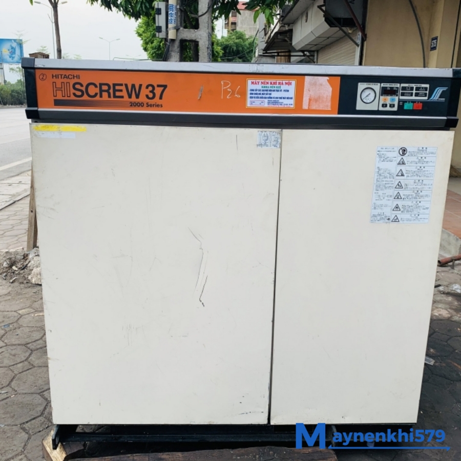 Máy nén khí trục vít Hitachi 37 kw serise 2000