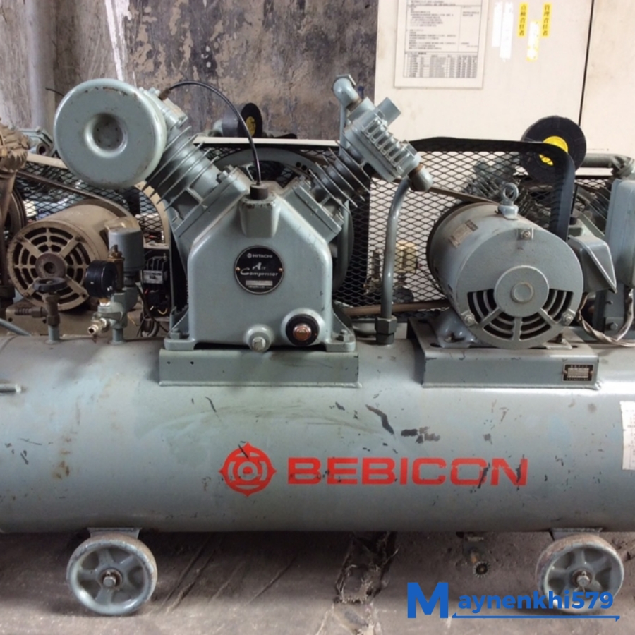 Máy nén khí Piston Hitachi Bebicon 3,7kw