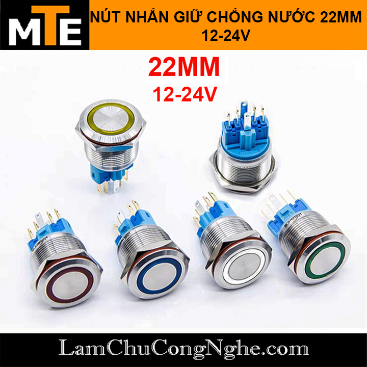 nut-nhan-giu-trang-thai-on-off-22mm-co-led-chong-nuoc-12-24v-bieu-tuong-vong-tro