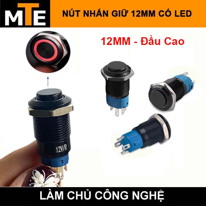nut-nhan-giu-12mm-nhan-giu-trang-thai-on-off-12v-co-led-chong-nuoc-mau-den-dau-c