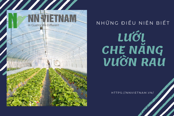 Lưới che nắng cho vườn rau - Những điều nên biết