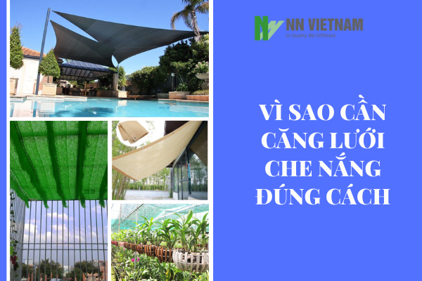 Cách căng lưới che nắng cho giàn lan đúng cách nhất