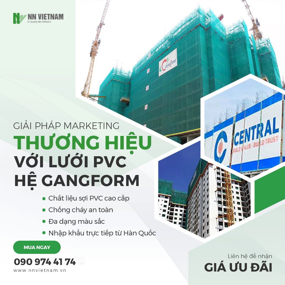 Địa chỉ bán lưới PVC công trình chất lượng, giá rẻ nhất hiện nay