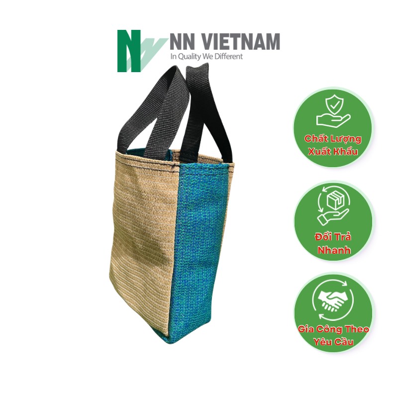 Túi lưới đựng ly giữ nhiệt - Kích thước túi 25cm x 14cm x 7cm