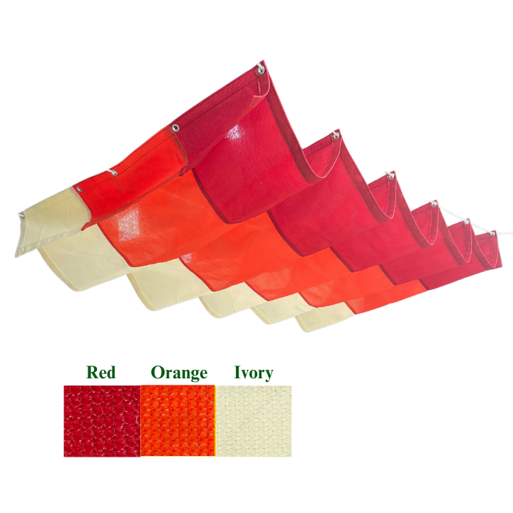 Lưới Che Nắng Gợn Sóng – Biến Mỗi Không Gian Thành Tác Phẩm Nghệ Thuật - Kích thước 1.2m x 2.5m