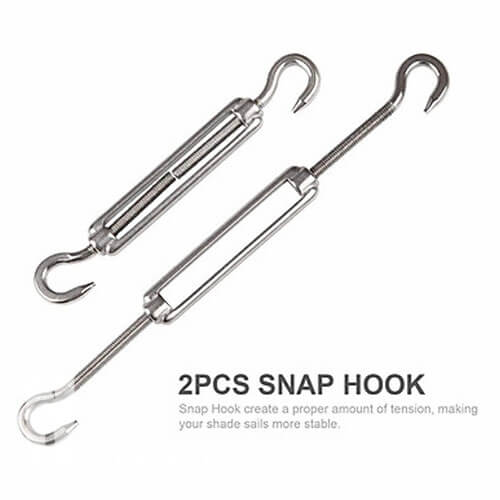 Bộ phụ kiện móc inox 304 dùng lắp đặt lưới che nắng