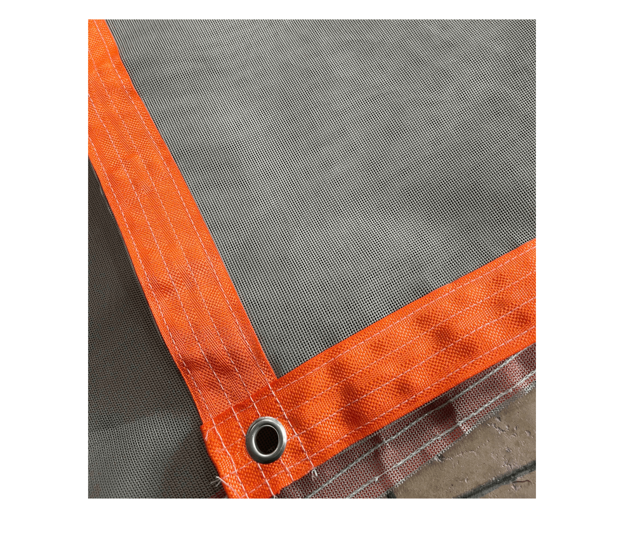 Lưới PVC 420D Che Chắn Lối Đi - Màu xám 0.5M X 3M