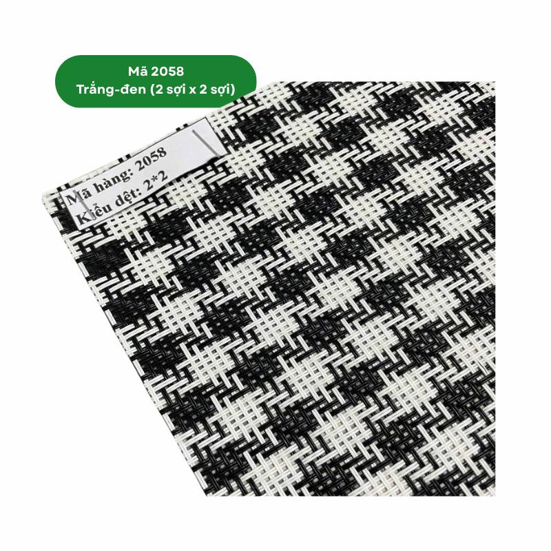 Vải lưới Textilen Khổ lưới 1.5m (kiểu dệt 2x2 sợi) - dùng cho ghế ngồi ngoài trời, ghế hồ bơi