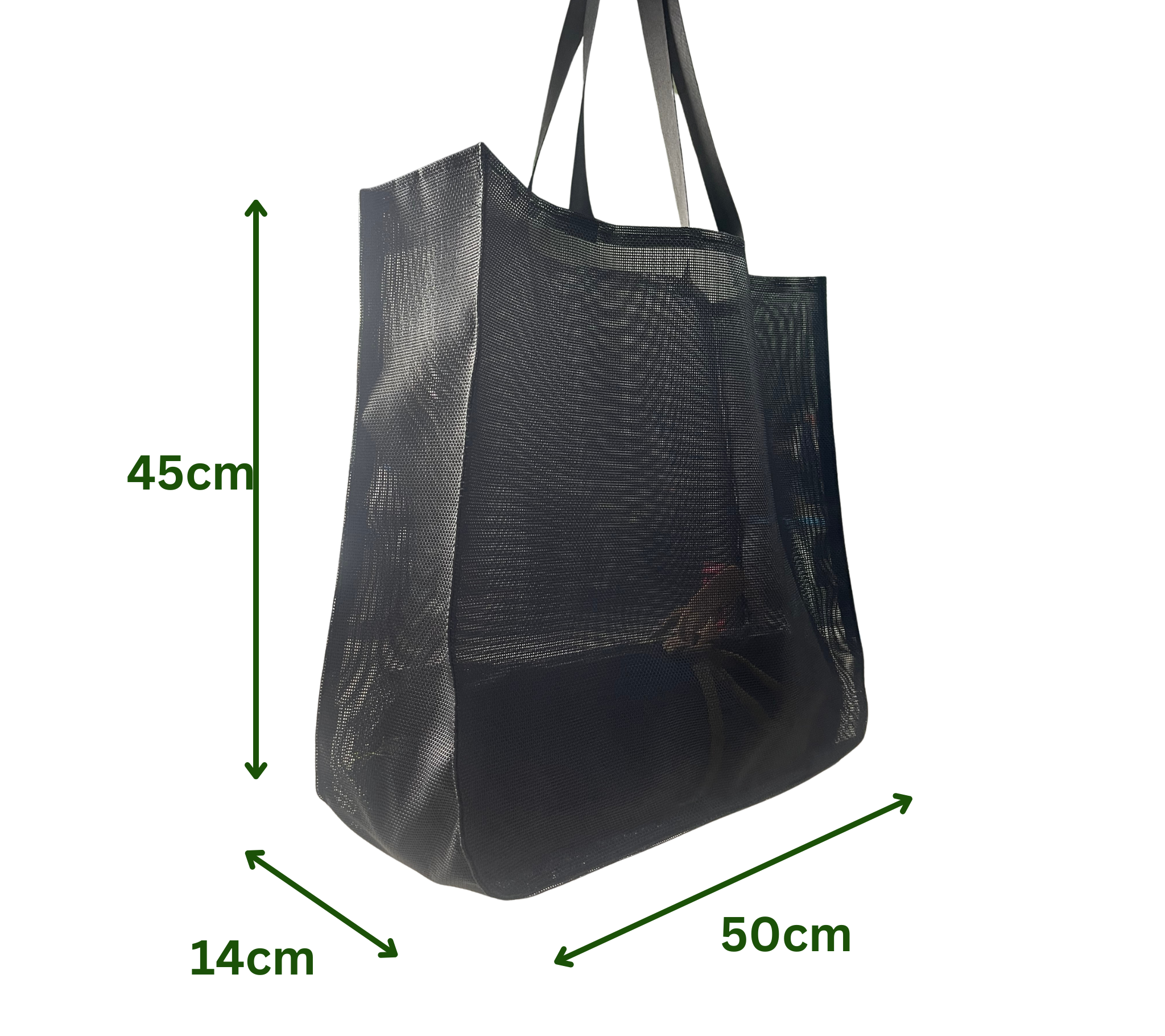 Túi Lưới Textilen 50x45x14cm | Thoáng Khí, Bền Đẹp, May Theo Yêu Cầu