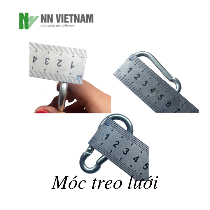 MÓC TREO LƯỚI CHE NẮNG  - ĐA NĂNG, TIỆN DỤNG - CHIỀU DÀI 5CM VÀ 6CM