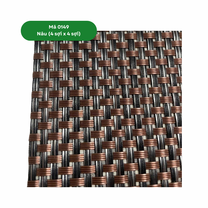 Vải lưới Textilen Khổ lưới 1.5m (kiểu dệt 4x4 sợi) - dùng cho ghế ngồi ngoài trời, ghế hồ bơi