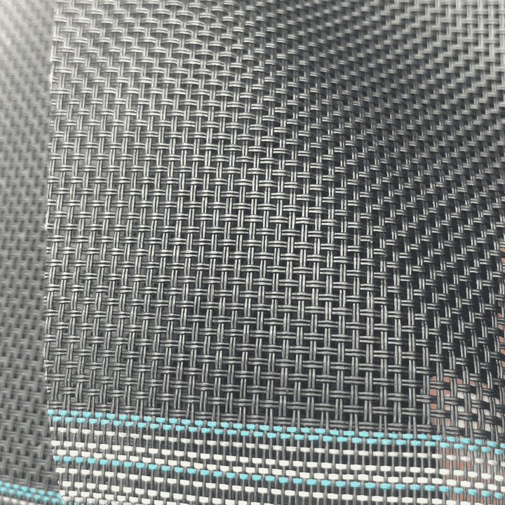 Vải lưới Textilene Fabric - Khổ lưới 1.5m màu đen (2 sợi x 2 sợi)