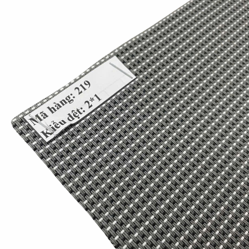 Vải lưới Textilen Khổ lưới 1.5m (kiểu dệt 2x1 sợi) - dùng cho ghế ngồi ngoài trời, ghế hồ bơi