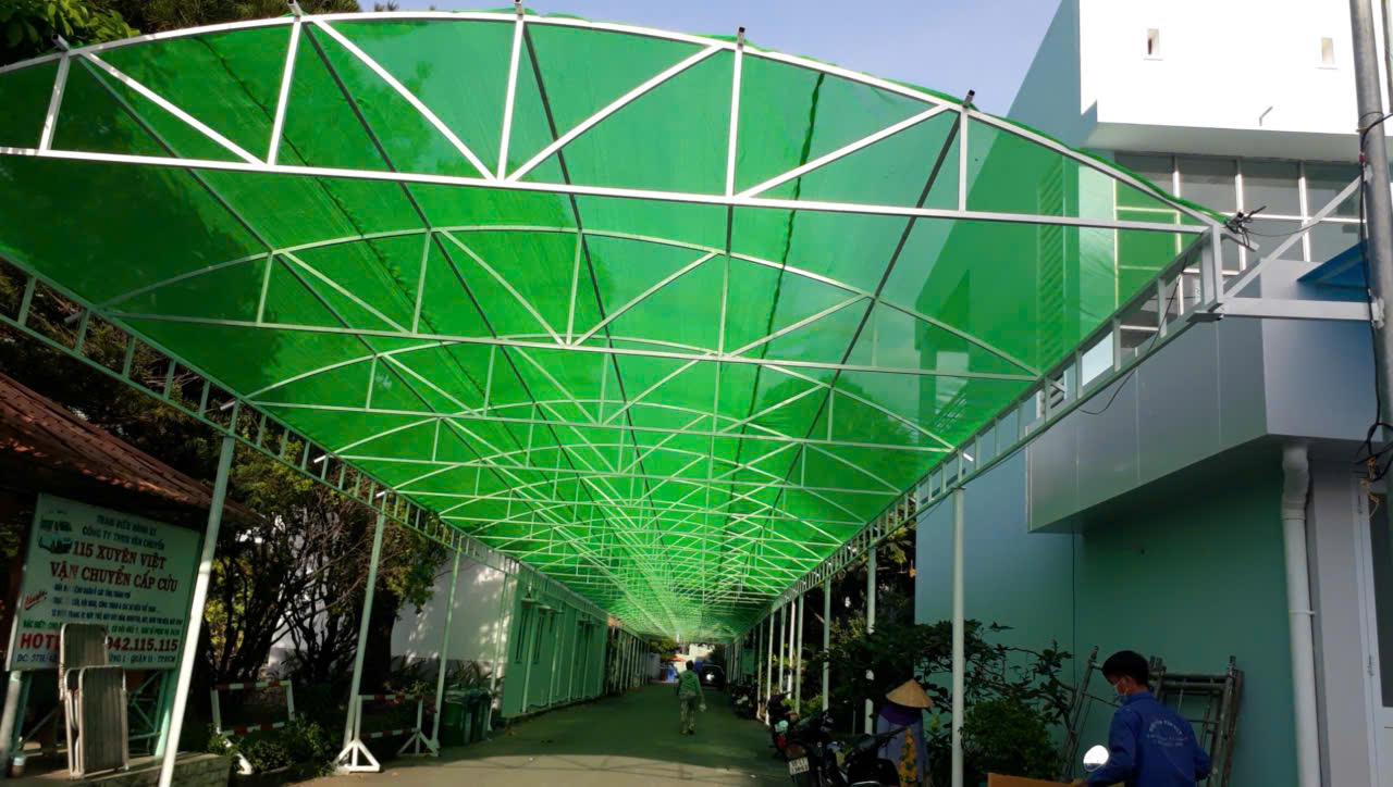 Lưới Che Lan, Cây Trồng - Lưới Che Nắng 50% -  Màu Xanh