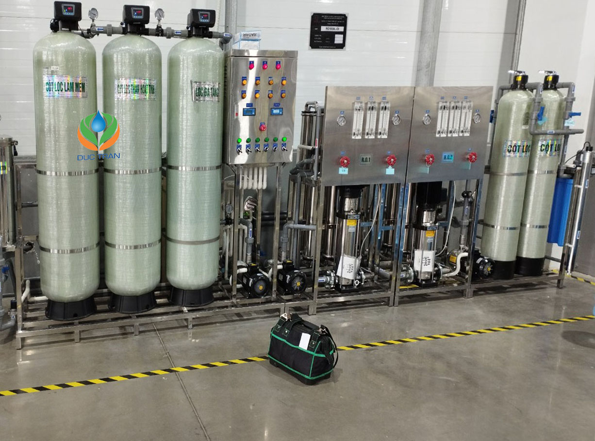 Công tác chuẩn bị cho tiến trình Lắp hệ thống lọc nước RO tại CTy nhôm Trường Thành  KCN Quất Động, Thường Tín, Hà Nội